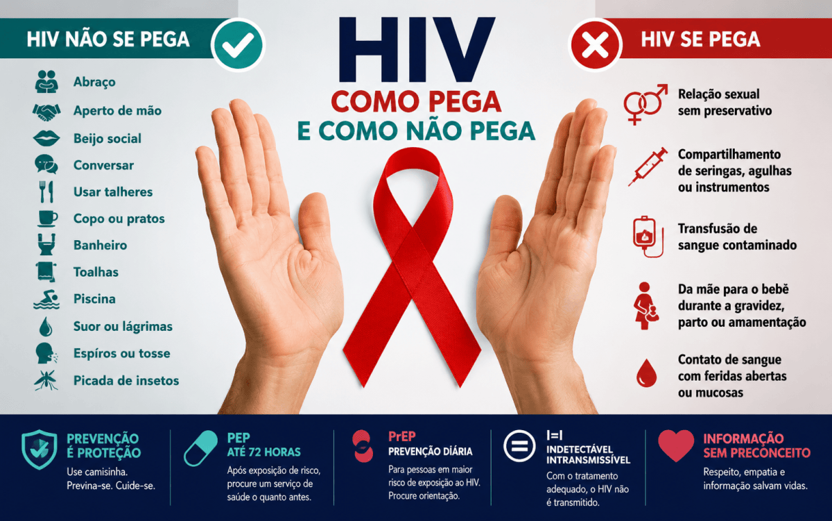 HIV! Como se pega HIV? Como não se pega HIV? Estas perguntas me são feitas sempre e, desta cvez eu usei recursos de inteligência artificial, minha vivência de 32 ou 34 anos de vida com HIV eu já nem sei mais quanto tempo se passou desde o grande medo 😱 mas eu continuo o meu trabalho