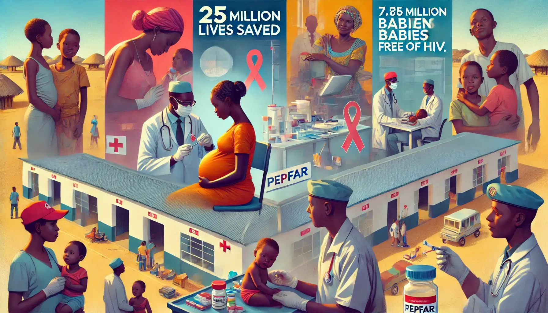 Trump espalhando Morte, Caos e Cortes Orçamentais. Atualizações sobre o Programa Global de HIV PEPFAR lazy placeholder